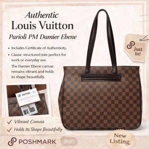 👜 LOUIS VUITTON PARIOLI PM SHOULDER BAG